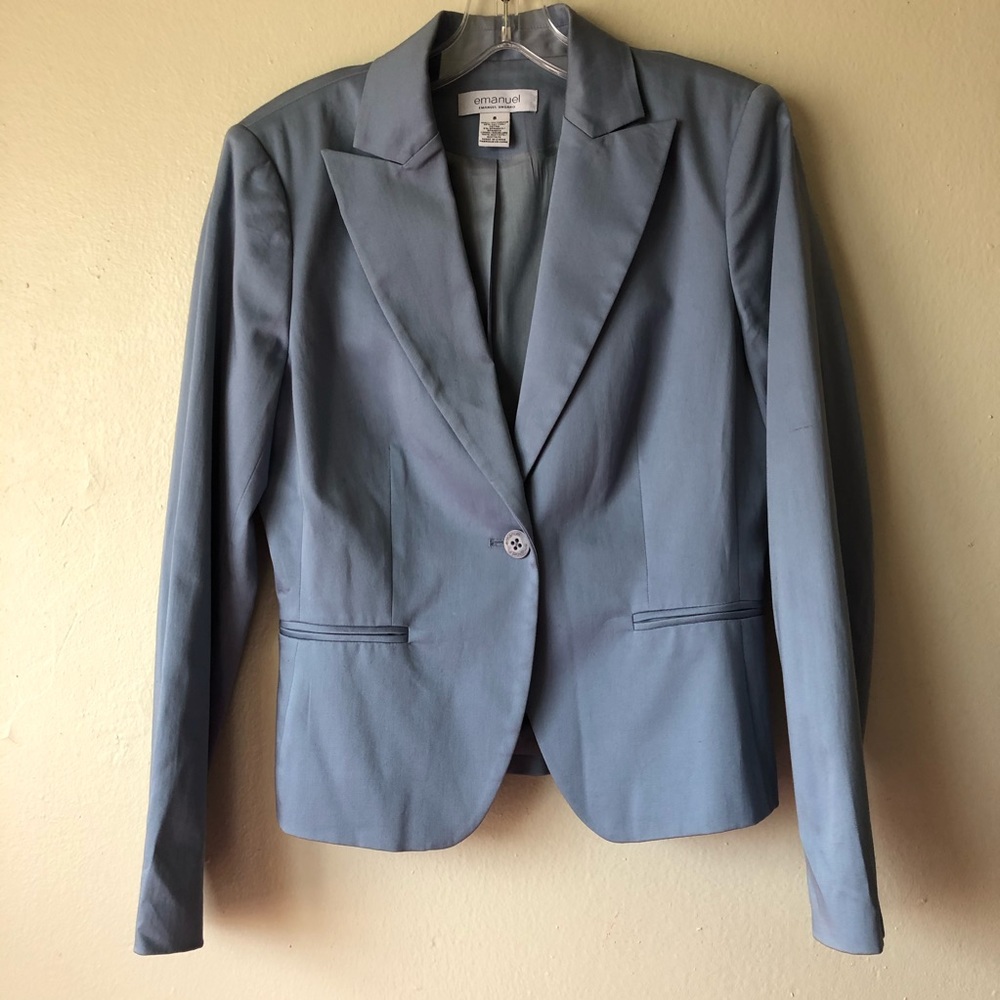 Emanuel Ungaro One Button Blazer